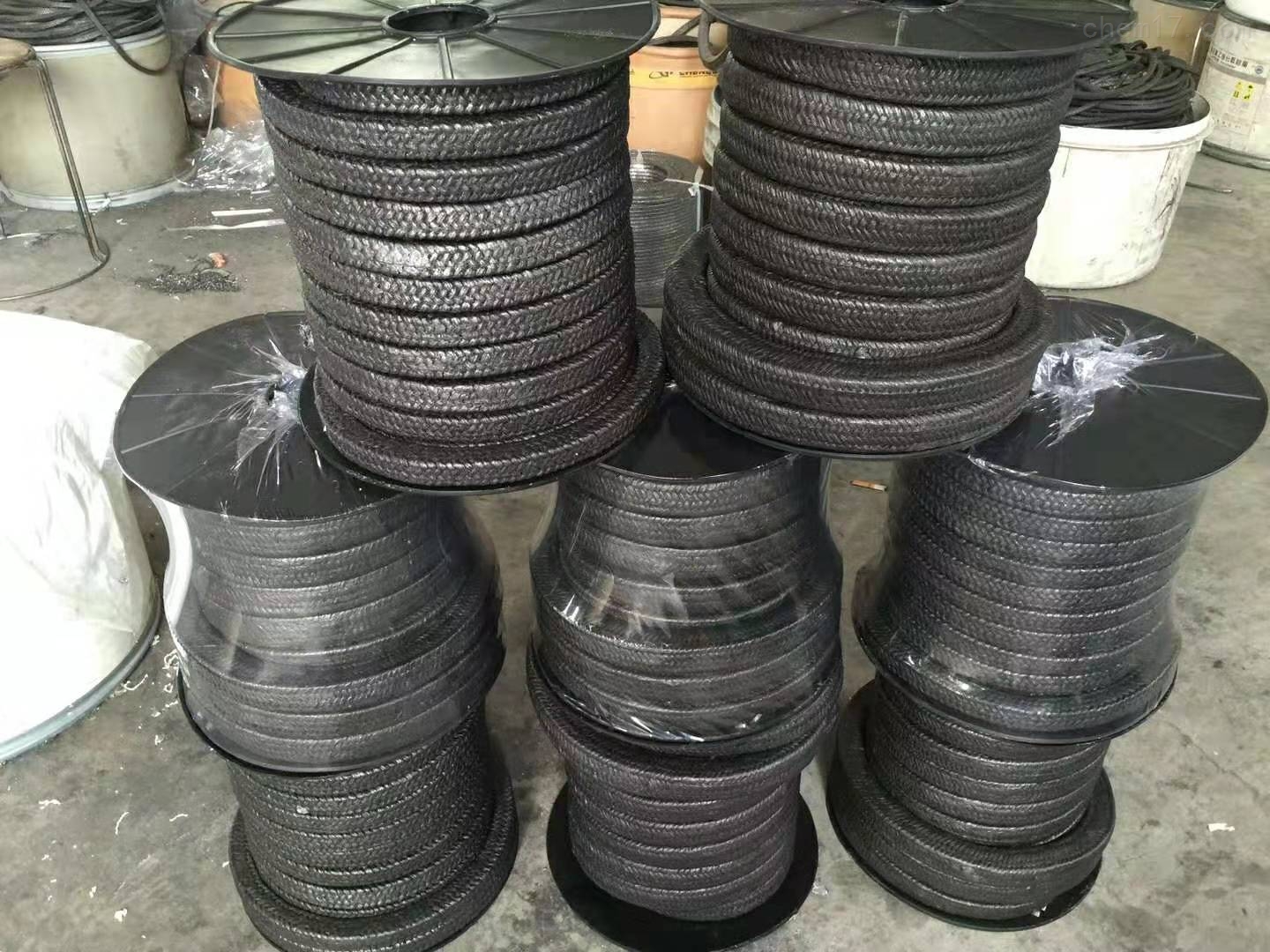 包头碳化纤维盘根*高碳盘根厂家现货供应