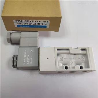 Mindman金器MVSC-260-4E1-AC220電磁閥
