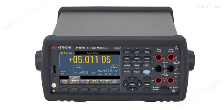 美國(guó)是德KEYSIGHT 34465A六位半萬用表